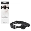 Midnight Black Sinful Ball Gag - Sensual Pleasure for Submissive Play