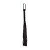 Sinful Black Whip - Elegant Midnight Pleasure for BDSM Enthusiasts - Adult Naughty Store