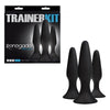 Renegade Sliders Trainer Kit 3 Plugs Black - Versatile Silicone Anal Training Set for Men and Women