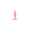 Firefly Pleasure Plug Mini Pink - TPE Body-Safe Glowing Anal Plug for Sensual Delights - Model FP-21 - Unisex - Intense Pleasure for Anal Stimulation - Pink - Adult Naughty Store