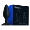 Nexus Ace Remote Control Large Butt Plug - Model NX-ARCL-BLK - Vibrating Silicone Anal Toy for Men and Women - Black - Adult Naughty Store