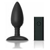 Nexus Ace Remote Control Large Butt Plug - Model NX-ARCL-BLK - Vibrating Silicone Anal Toy for Men and Women - Black - Adult Naughty Store