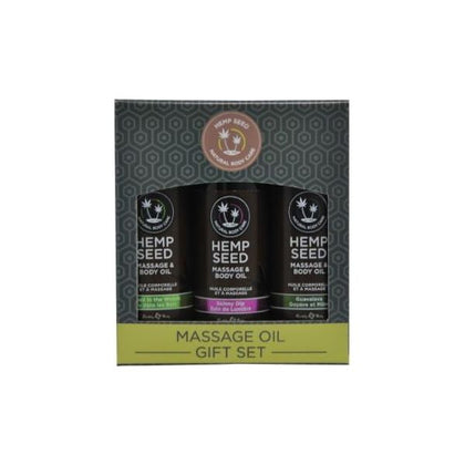 Sensual Pleasures Massage Oil Gift Set - 3 Fragrances by Blissful Aromas - Adult Naughty Store