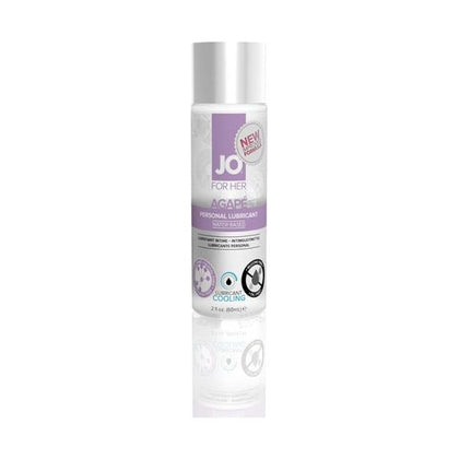 Jo Agape Cooling Water-Based Lubricant - Silicone & Glycerin Free - pH Balanced for Women - Cooling Sensation - 2oz - Adult Naughty Store