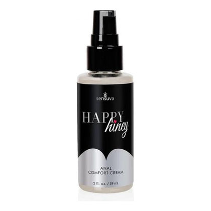 Intimate Pleasure Enhancer: Happy Hiney Comfort Cream - Anus Relaxation Aid (Model #HHCC-2) - Unisex, for Enhanced Penetration - Soothing Formula - 2 oz - Assorted Colors - Adult Naughty Store