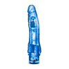 B Yours Vibe 7 Blue Vibrating Dildo - The Ultimate Pleasure Companion for Intense Sensations!