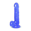 Sweet N Hard #4 Realistic Blue Suction Cup Dong with Balls - Pleasure for All Genders! - Adult Naughty Store