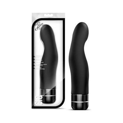 Blush Luxe Gio Black Silicone G-Spot Vibrator - Model LXGIO-001 - Women's Pleasure Toy - Black