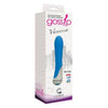 Luxe Pleasureware Vanessa 7 Function Silicone Vibrator Blue - The Ultimate Pleasure Experience for Her - Adult Naughty Store