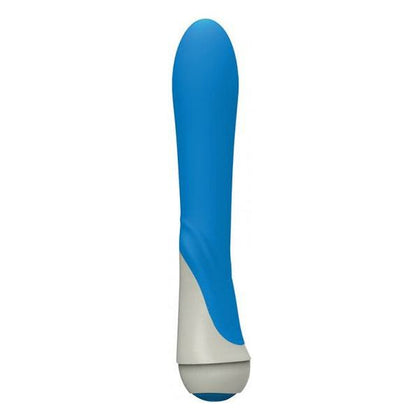 Luxe Pleasureware Vanessa 7 Function Silicone Vibrator Blue - The Ultimate Pleasure Experience for Her - Adult Naughty Store