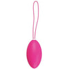 Vedo Foxy Pink Rechargeable Egg Vibe - Model: Foxy Pink - Powerful Remote Controlled Silicone Pelvic Muscle Toner for Women - 10 Vibration Modes - Splashproof - USB Rechargeable - 5.9 Inches - Adult Naughty Store