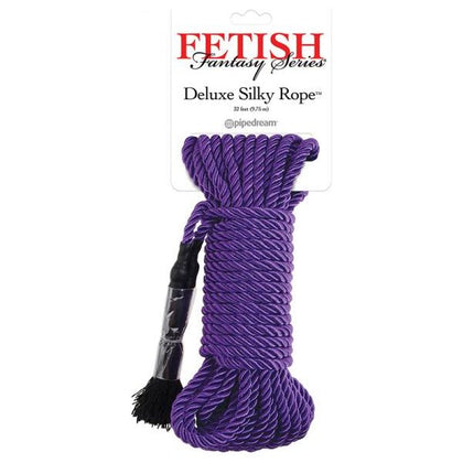 Deluxe Silk Rope - Purple: The Ultimate Shibari-style Bondage Tool for Sensual Pleasure