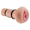 PDX Feel My Tight Pussy Silicone Stamina Trainer - Model X1 - Male Masturbator - Ribbed Tunnel - Pink - Adult Naughty Store