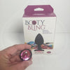 Booty Bling Small Black Plug with Pink Stone - Exquisite Pleasure for All Genders - Adult Naughty Store