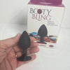 Booty Bling Small Black Plug with Pink Stone - Exquisite Pleasure for All Genders - Adult Naughty Store