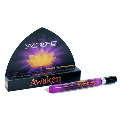 Wicked Awaken Arousal Gel 8.6ml - Intensify Pleasure and Libido for Her - Clitoral Stimulation Gel - Adult Naughty Store