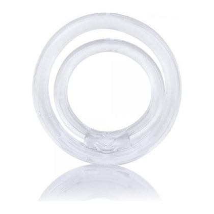 Screaming O Ringo 2 Clear C-Ring with Ball Sling

Introducing the SensationMax™ Clear Double Erection Ring with Ball Sling - The Ultimate Pleasure Enhancer for Men! - Adult Naughty Store