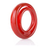Introducing the SensaRings™ RingO 2 Red C-Ring with Ball Sling - The Ultimate Pleasure Enhancer for Men