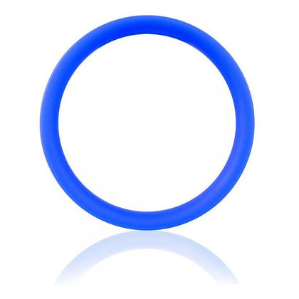 Screaming O Ringo Pro XL Blue Silicone Penis Ring for Enhanced Erections and Extended Pleasure