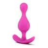 Luxe Explore Pink Butt Plug - Model LX-200: Premium Silicone Anal Toy for Superior Pleasure (Unisex, Waterproof) - Adult Naughty Store