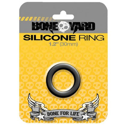 Boneyard Silicone Ring 1.2 inches Black - Premium Comfort and Durability for Enhanced Performance and Pleasure