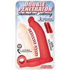 Studmaker Double Penetrator Cockring Red - Model SP-1001 - Ultimate Pleasure for Him and Her