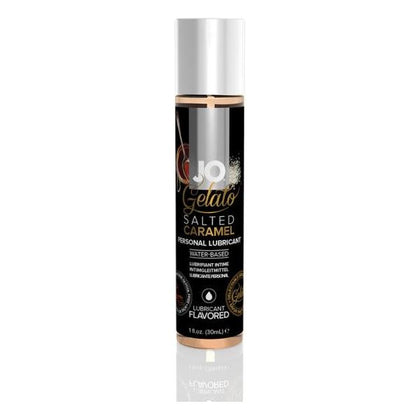 Jo Gelato - Salted Caramel Water-Based Lubricant 1 Fl Oz - 30 Ml | Intensify Intimacy with Delicious Pleasure | Non-Sticky, Sugar-Free, and Paraben-Free | For All Genders | Enhance Foreplay a - Adult Naughty Store