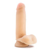 Au Naturel 7 inches Sensa Feel Dildo - Realistic Beige Pleasure Toy for Intimate Moments - Adult Naughty Store