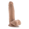 Au Naturel Sensa Feel SNF-7L 7-inch Latin Dildo - Realistic Flexible Pleasure Toy for Sensual Stimulation - Gender-Neutral Pleasure - Tan - Adult Naughty Store