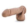 Au Naturel Sensa Feel 8-Inch Latin Tan Dildo - Model SN8-DFLT - Realistic Flexible Suction Cup Sex Toy for Enhanced Pleasure - Male/Female - Anal/Vaginal Stimulation - Tan - Adult Naughty Store