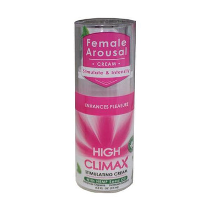 High Climax Female Stimulant With Hemp Seed Oil 0.5oz Bottle - Adult Naughty Store