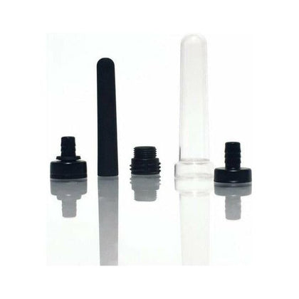 Boneyard The Skwert 5 Piece Water Bottle Douche Adapter Kit - Portable Hygiene Solution for On-the-Go Intimate Cleansing - Model #BWDAK-001 - Unisex - Anal and Vaginal Pleasure - Black - Adult Naughty Store