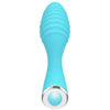 Little Dipper Blue Silicone Rechargeable Vibrator - Compact Pleasure with 8 Powerful Functions for Intense Stimulation