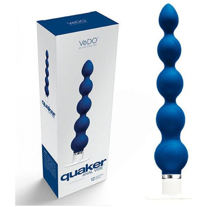 Vedo Quaker Anal Vibe - Model QAV-001 - Men's - Midnight Madness - Deep Pleasure - Black - Adult Naughty Store