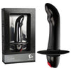 Quest Prostate 7X Bullet Vibrator Black - Intense Pleasure for Men's Prostate and Perineum