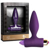 Rocks-Off Petite Sensations Plug 7X Purple - Vibrating Butt Plug for Beginners - Model Number: PS-7X-PUR - Unisex Pleasure - Adult Naughty Store