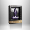 Rocks-Off Petite Sensations Plug 7X Purple - Vibrating Butt Plug for Beginners - Model Number: PS-7X-PUR - Unisex Pleasure - Adult Naughty Store