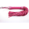 H-StyIe Leather Flogger - Model R-HP21 - Pink - For Sensual Impact Play and BDSM Pleasure - Adult Naughty Store