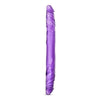 B Yours 14-Inch Double Dildo Purple - The Ultimate Dual Penetration Pleasure Toy for Couples