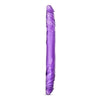 B Yours 14-Inch Double Dildo Purple - The Ultimate Dual Penetration Pleasure Toy for Couples - Adult Naughty Store