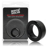Rock Solid Black O Ring - Stretchy Cock Ring for Snug Fit - Model RS-001 - Male Pleasure - Black