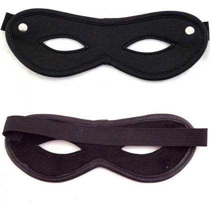 Rouge Open Eye Mask - Sensual Leather Lingerie Accessory for All Genders - Exquisite Pleasure Enhancer - Size: 7.9 in. x 2.75 in. - Adult Naughty Store