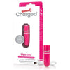 Charged Vooom Rechargeable Bullet Vibrator - Model V1, Pink - for Intense Pleasure - Adult Naughty Store