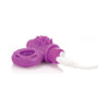 Charged Owow Vooom Vibrating Cock Ring - Purple: The Ultimate Pleasure Enhancer for Men and Women - Adult Naughty Store