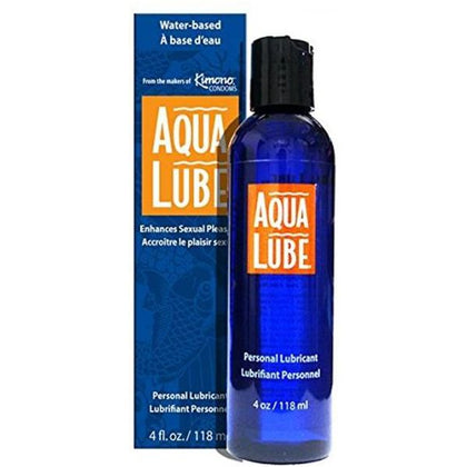 Aqua Lube Original 4 Oz Water-Based pH Balanced Non-Staining Condom-Compatible Lubricant for Enhanced Sexual Intimacy - Brand Name, Model Name and Number, Gender, Pleasure Area, Colour