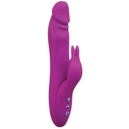 Femmefunn Booster Rabbit Vibrator Purple - The Ultimate Dual Pleasure Experience for Women