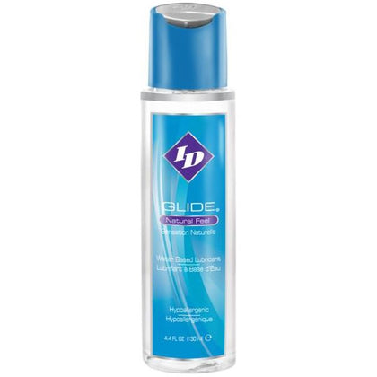 ID Glide Lubricant 4.4 Fl Oz Disc Cap Bottle: Premium Water-Based Personal Lubricant for Intimate Pleasure - FDA Approved, Condom Compatible, Odorless and Non-Staining - Silicone Toy Safe - E - Adult Naughty Store