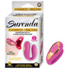 Surenda Enhanced Oral Vibe Pink - Luxury Gold Trim, 5 Functions, USB Rechargeable, Waterproof, Intense Oral Pleasure for Women - Adult Naughty Store