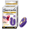 Surenda Enhanced Oral Vibe Purple - Luxury Gold Trim, 5 Functions, USB Rechargeable - Female Oral Pleasure Sex Toy - Adult Naughty Store