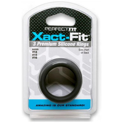 Perfect Fit Xact-fit Silicone Rings S-m (#14, #15, #16) Black

Introducing the Perfect Fit Xact-fit Silicone Rings S-m (#14, #15, #16) Black - The Ultimate Pleasure-Enhancing Set for Men and Women